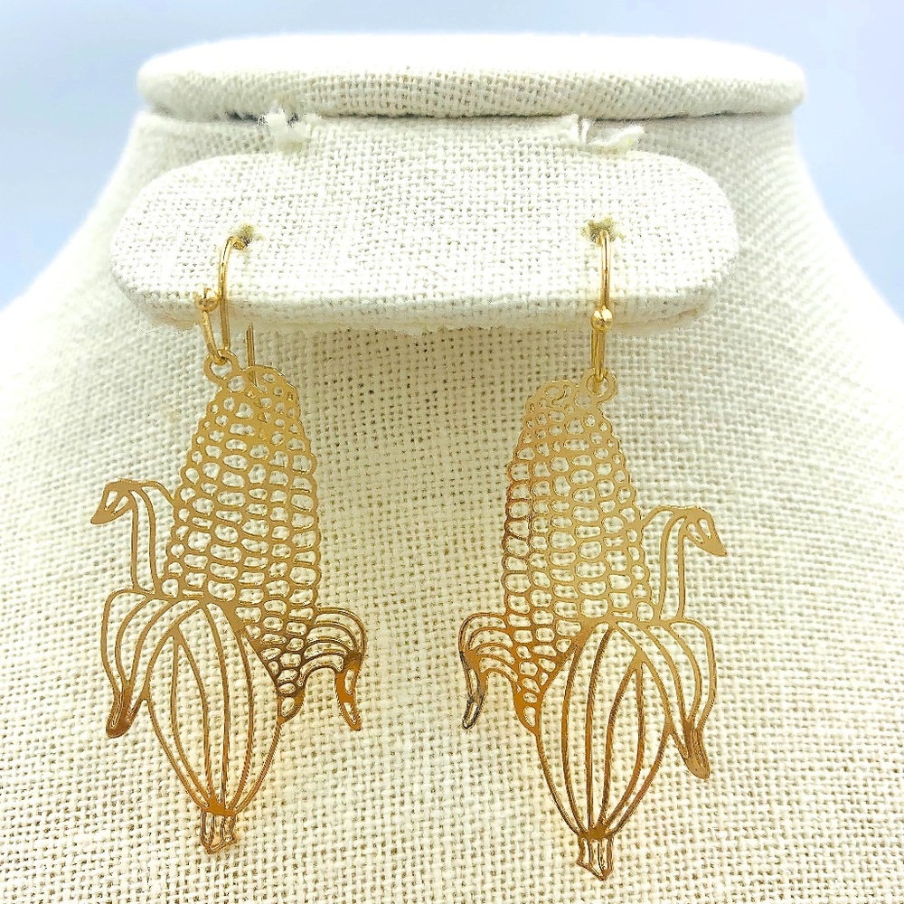 Corn Earrings